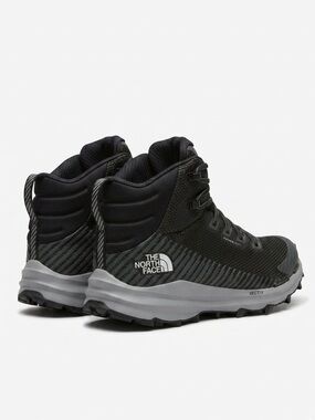 The North Face Men's Black and Gray VECTIV FastPack Mid FUTURELIGHT Hiking Boots